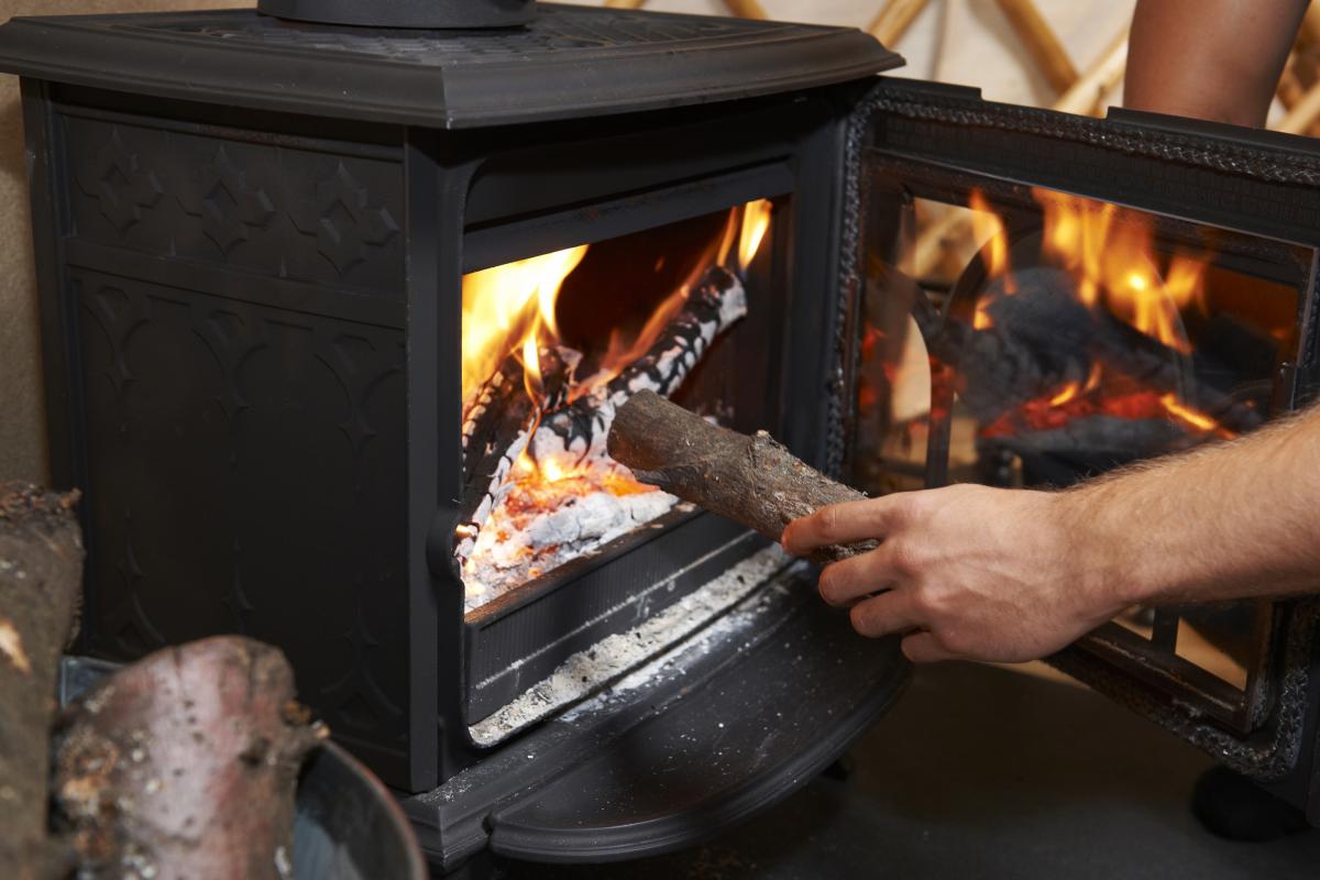 Wood-burning stoves emit a mixture of potentially harmful gases.