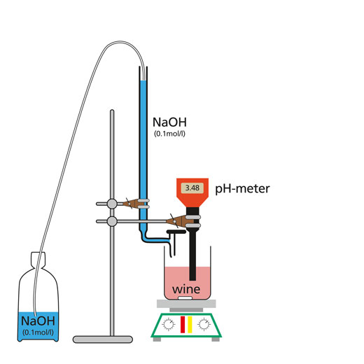 Weinanalysen in der Schule – Science in School