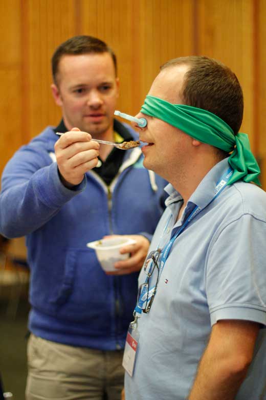 Eating in space