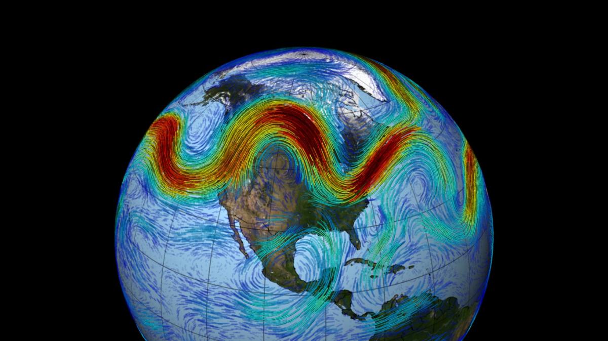 Polar jet stream