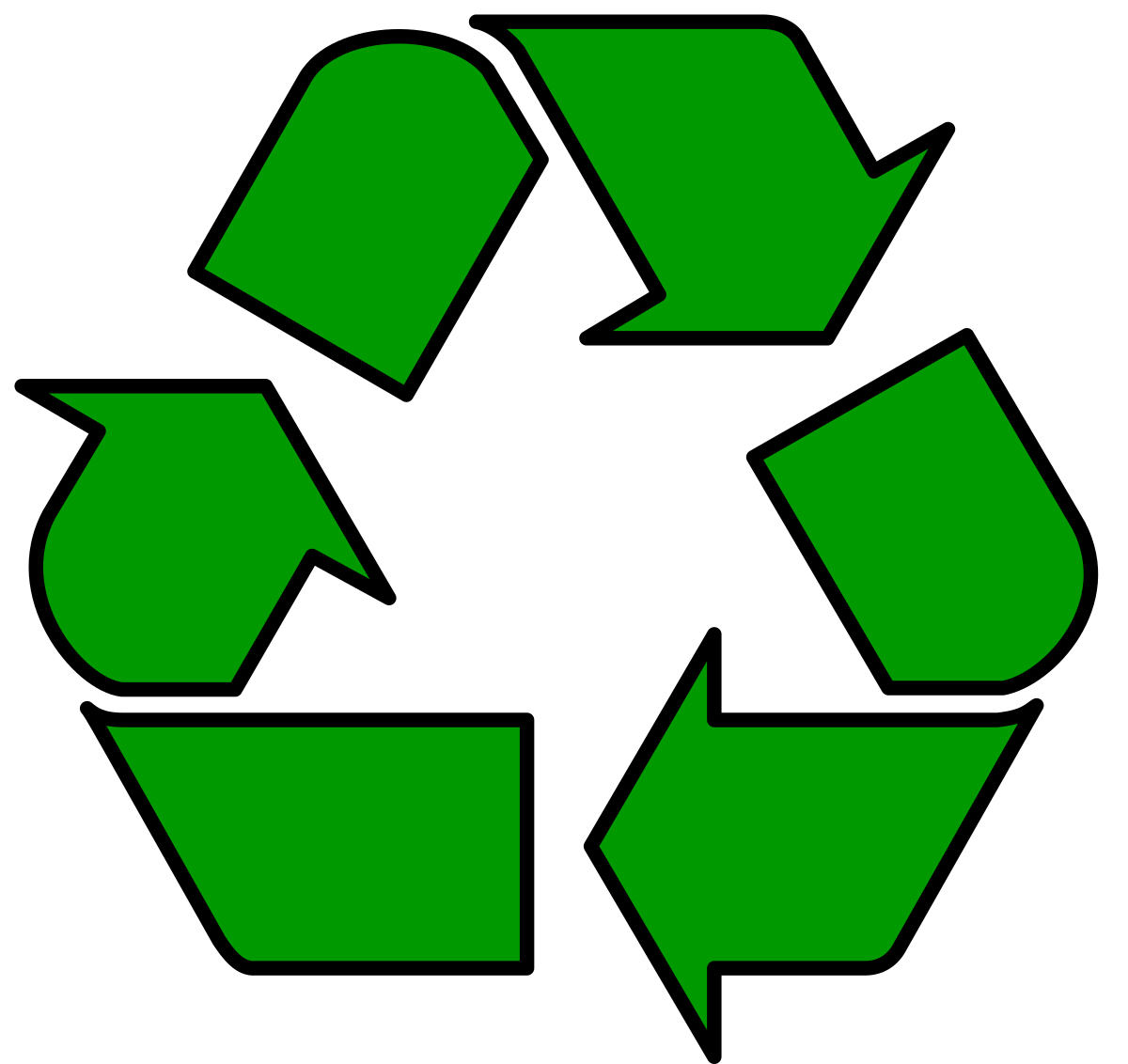 Universal recycling logo