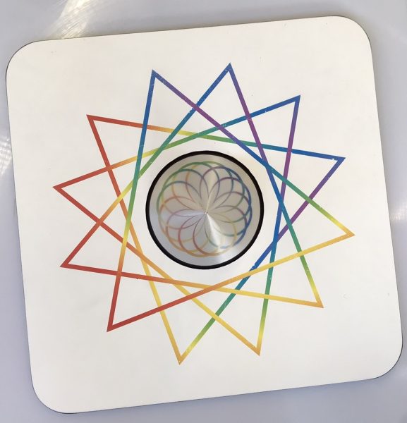 Exploring anamorphosis: revealing hidden images with mirrors ...